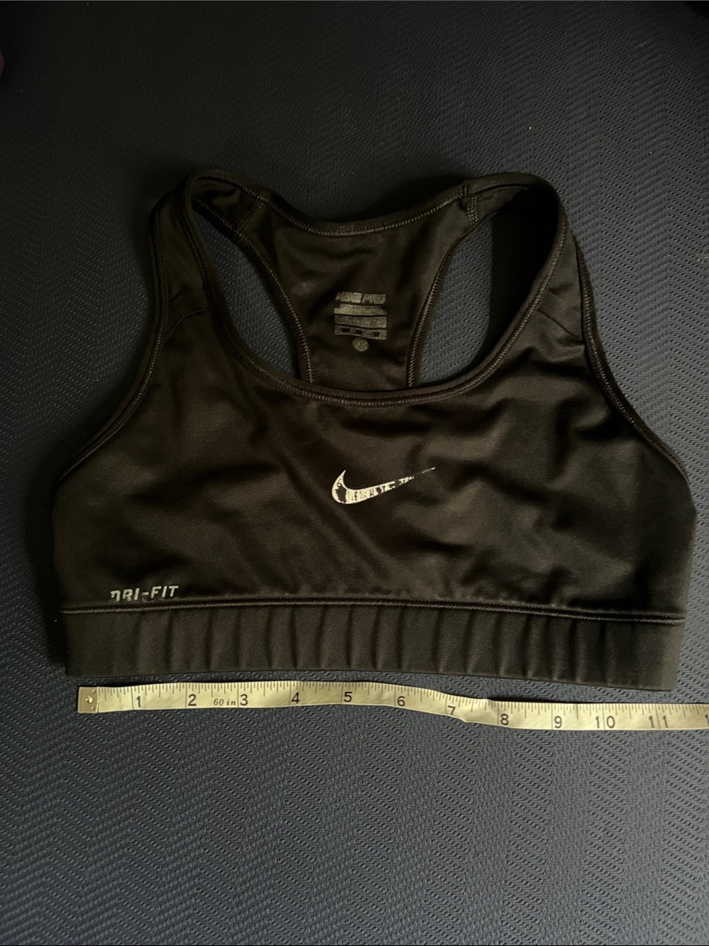 Nike Black Dri-FIT Racerback Sports Bra